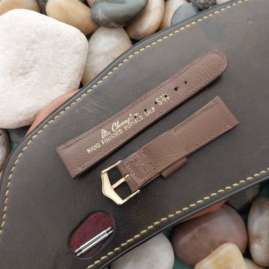 18mm JB Champion Buffalo Short Single-Keeper nos 1960s Unused Vintage Watchband