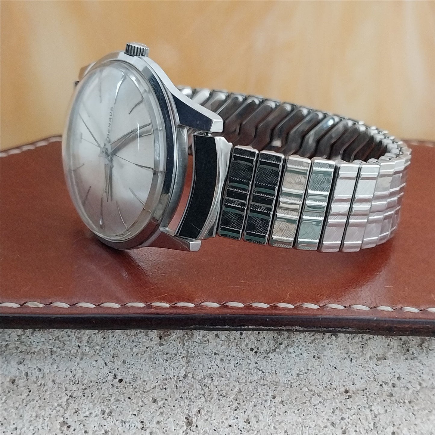 17mm 1950s-1960s Airflex Stainless Steel Classic Unused nos Vintage Watch Band