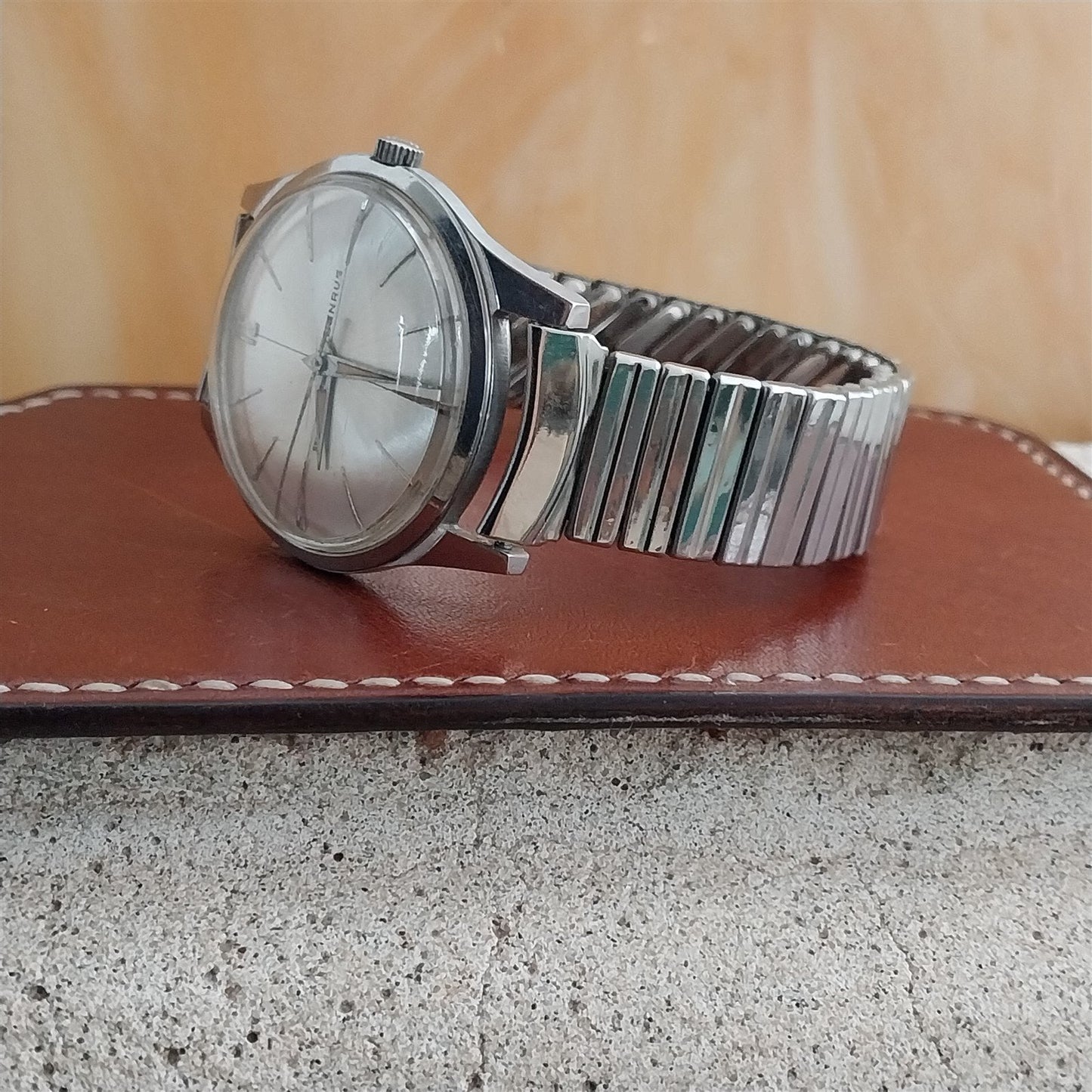 17mm 16mm 1950s-1960s Airflex Stainless Steel Classic Unused Vintage Watch Band