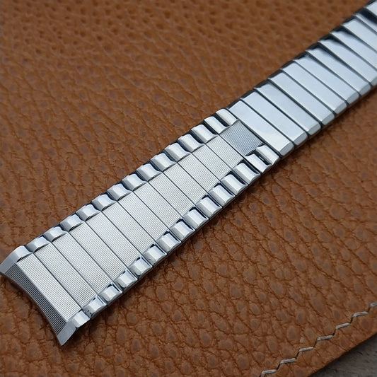 17.2mm Baldwin Stainless Steel Expansion nos Unused 1960s Vintage Watch Band