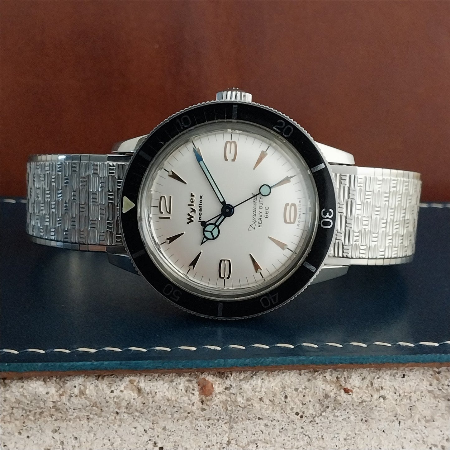 17.2mm Stainless Steel Kreisler 11/16" Unused Classic 1960s Vintage Watch Band