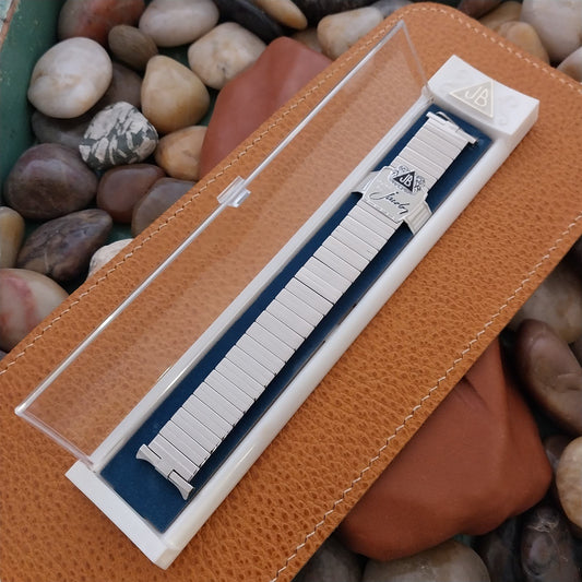 19mm 18mm JB Champion Stainless Steel PrestoFlex 1960s Unused Vintage Watch Band