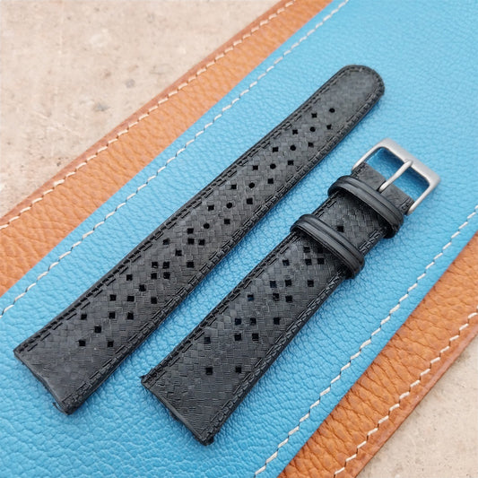 20mm Vintage Skindiver Matte Buckle Classic Diver Strap 1960s Unused Watch Strap