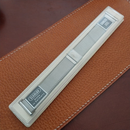 Vintage 20mm 19mm 18mm Stainless Steel Mesh Classic 1970s German Watch Band