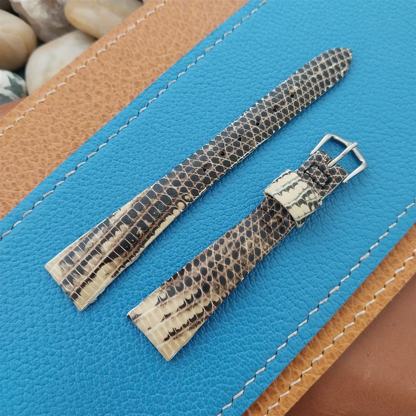 14mm JB Champion Ring Lizard Unused Ladies 1960s Vintage Watch Strap