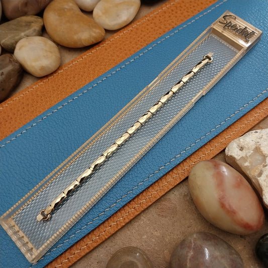 10k Gold-Filled Speidel Slim Cocktail Unused Ladies MCM 1950s Vintage Watch Band