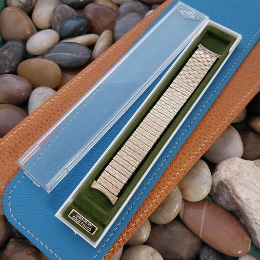 19mm 18mm 16mm Lenox Gold-Filled Expansion Old-Stock 1960s Vintage Watch Band