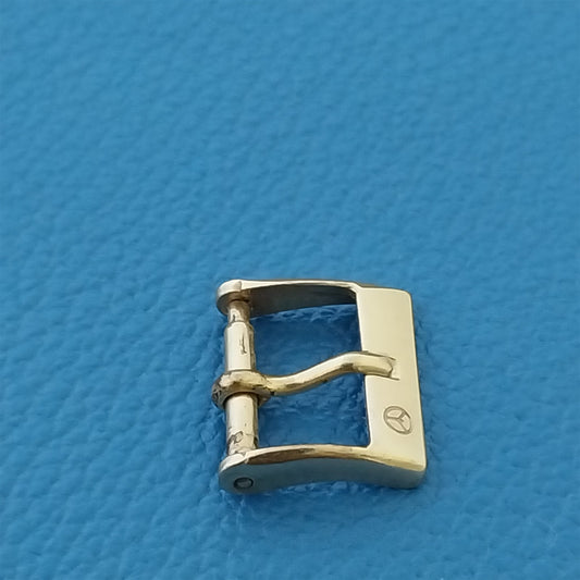 Vintage 12mm Rodania Yellow Gold-Tone nos Unused Ladies Watch Band Logo Buckle