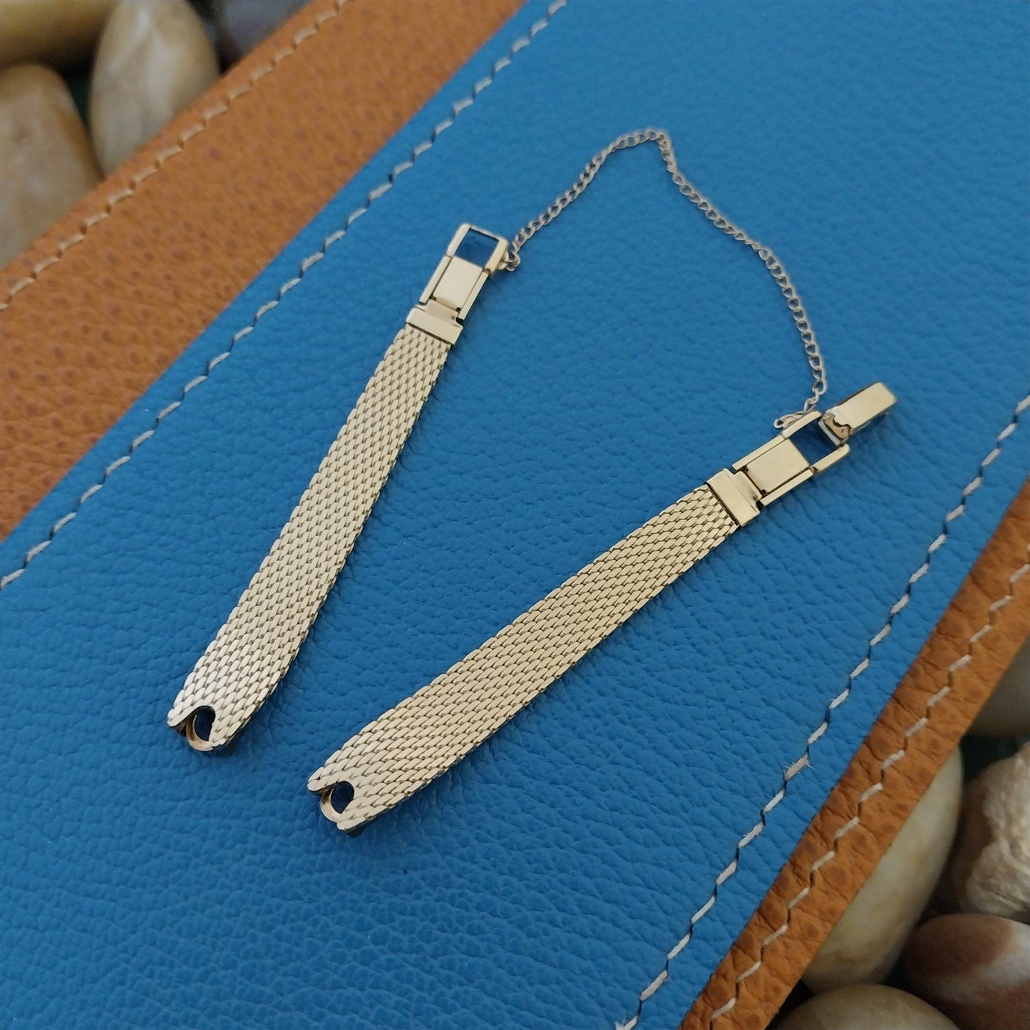 Gold-Filled Mesh Ladies JB Champion Unused 1960s Vintage Cocktail Watch Band