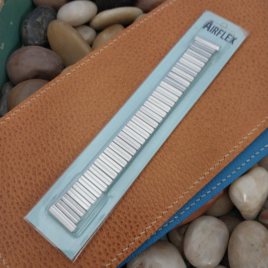 1950s Airflex Canada Made Stainless Steel New Old Vintage Watch Band 11/16" nos
