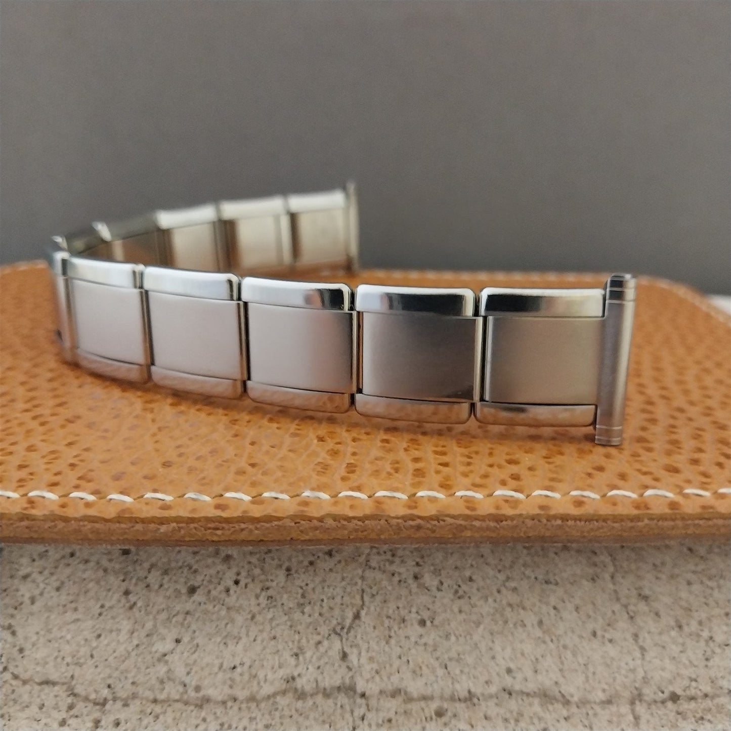 Vintage 16mm 15mm Pfistra Wire Lug Stainless Steel nos 1950s Unused Watch Band