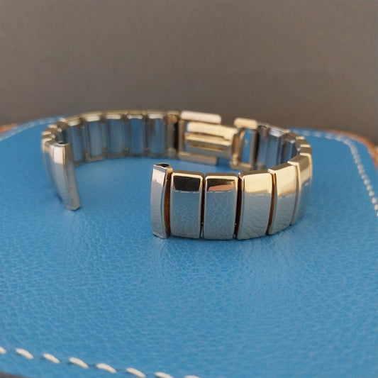 1940s Vintage Stonewall Yellow Gold-Filled 5/8" MCM Unused Classic Watch Band