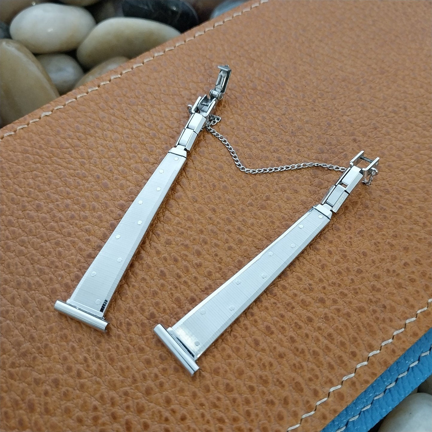 MCM Vintage Ladies 10k White Gold-Filled Kreisler 1/2" Unused Classic Watch Band