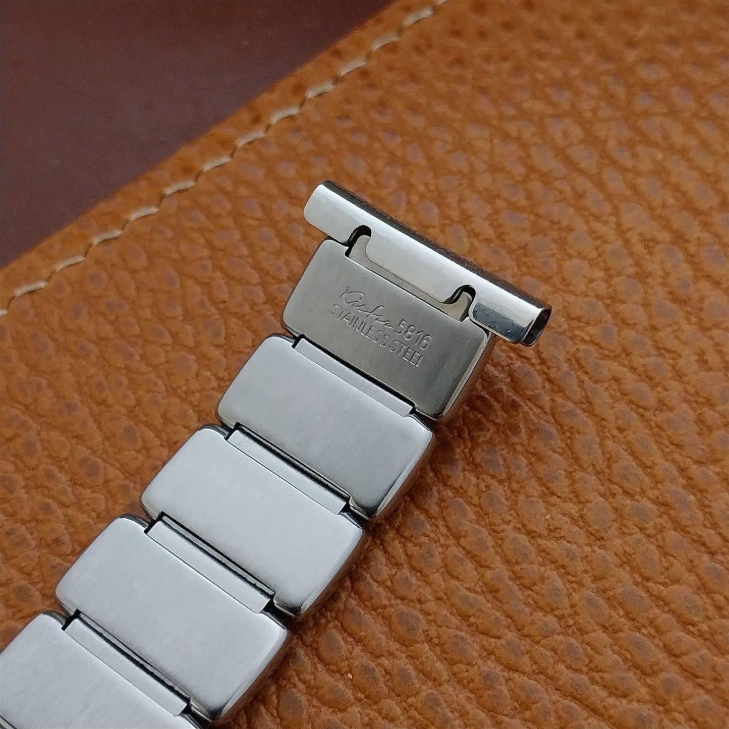 20mm 19mm 18mm Stainless Steel Classic Stretch Kiefer Cadman Unused Watch Band