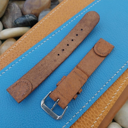 Vintage 5/8" 1940s Classic Single Layer Pigskin nos Unused Watch Band