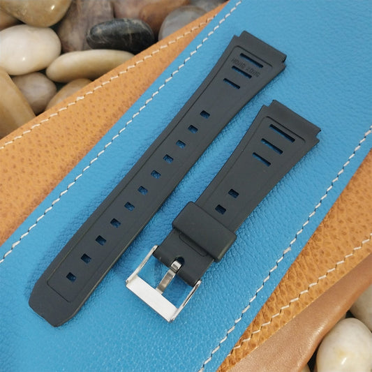 19mm Flared to 23mm Classic LCD Unused Old-Stock nos Vintage Watch Band