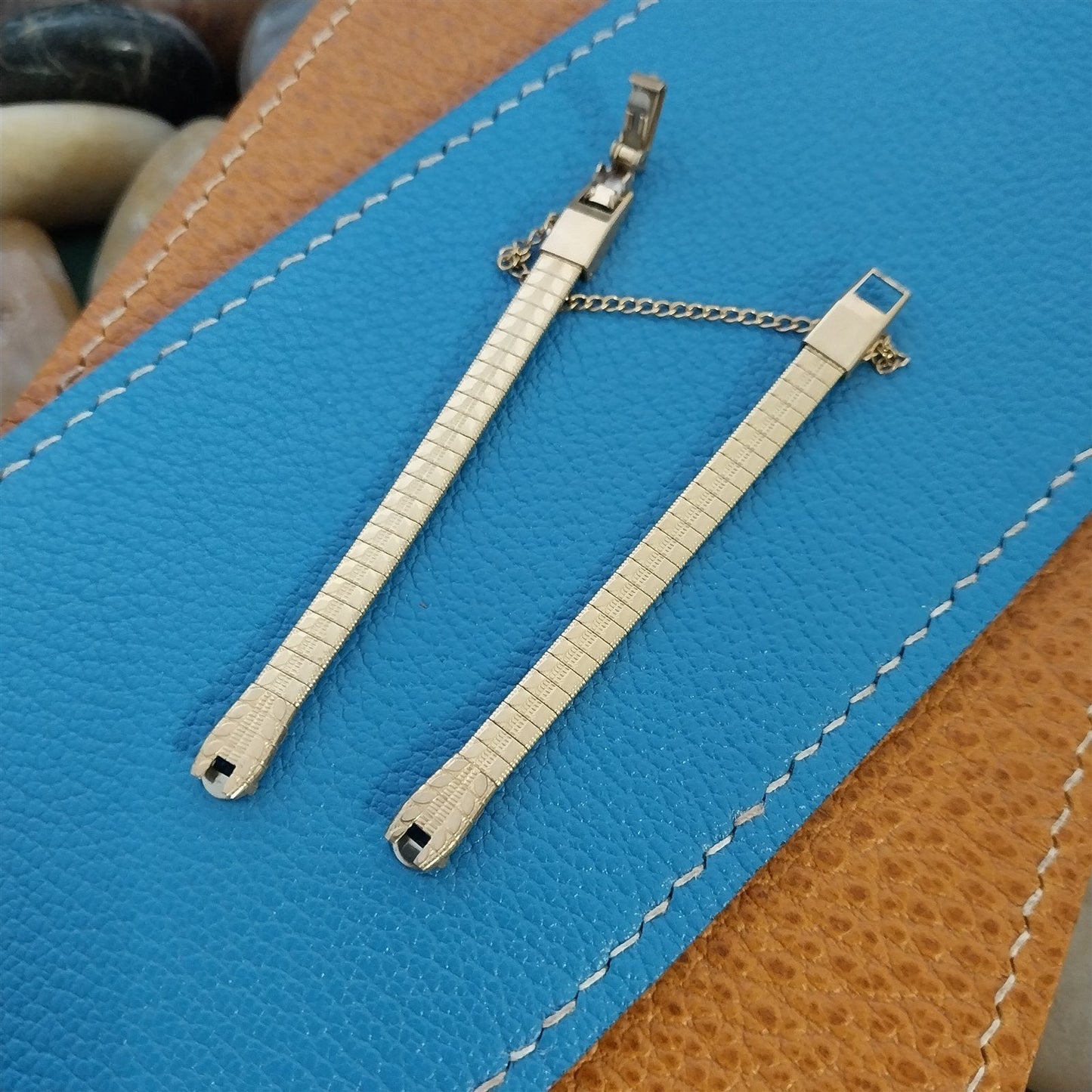 Ladies 10k Yellow Gold-Filled Finesse MCM 1960s nos Unused Vintage Watch Band