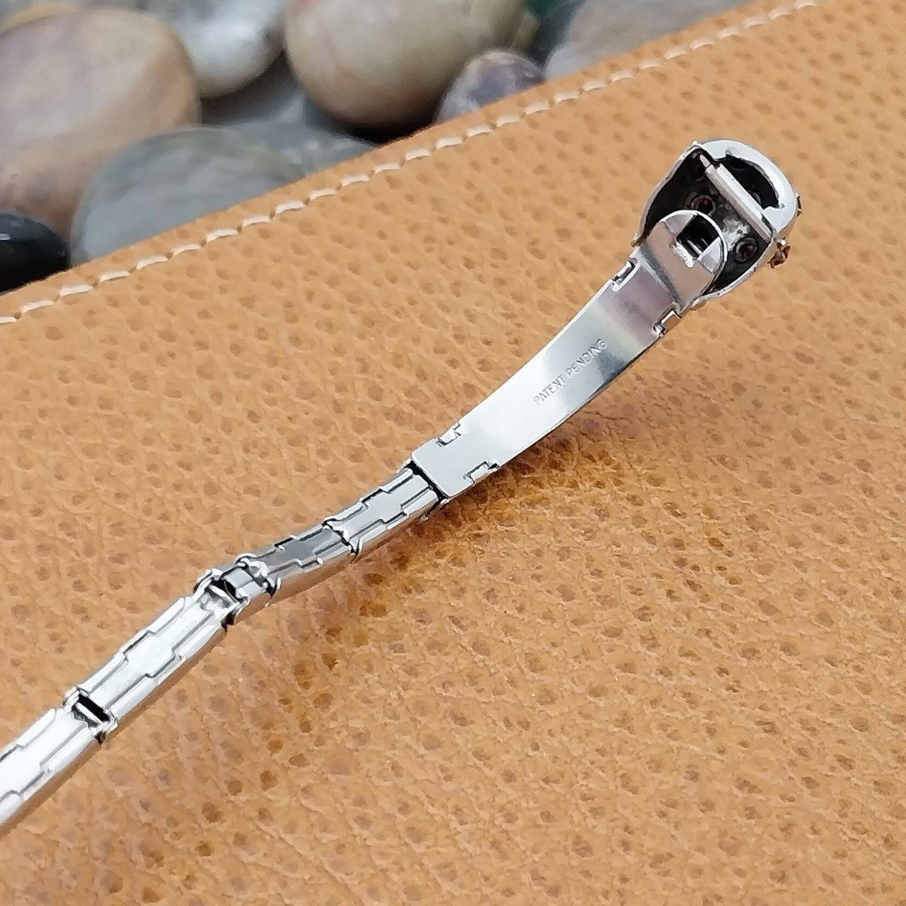 1950s Kreisler Ladies Gold-Filled & Red Rhinestone Cocktail Vintage Watch Band