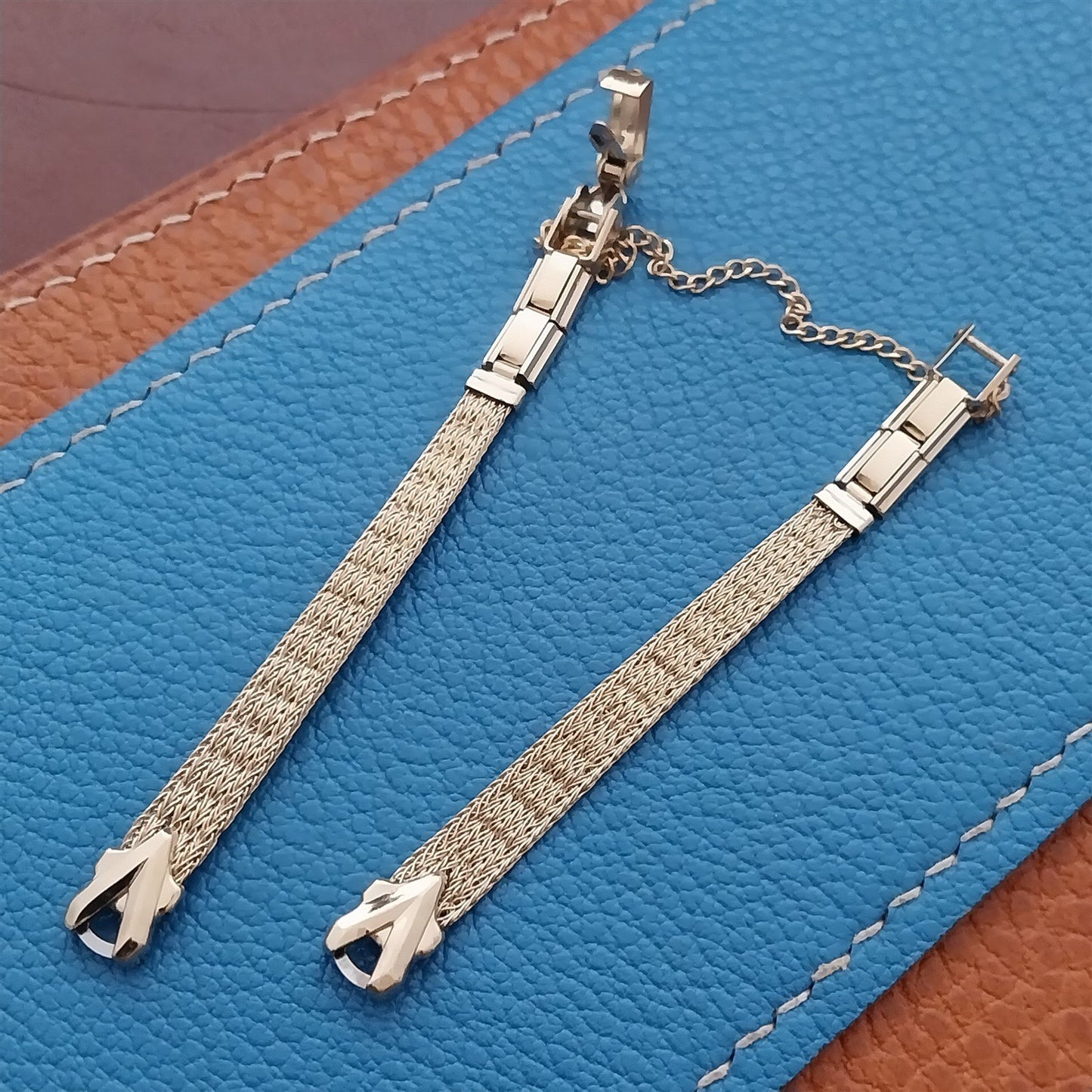 Vintage Kreisler Gold-Filled Ladies Mesh Unused 1960s Cocktail Watch Band