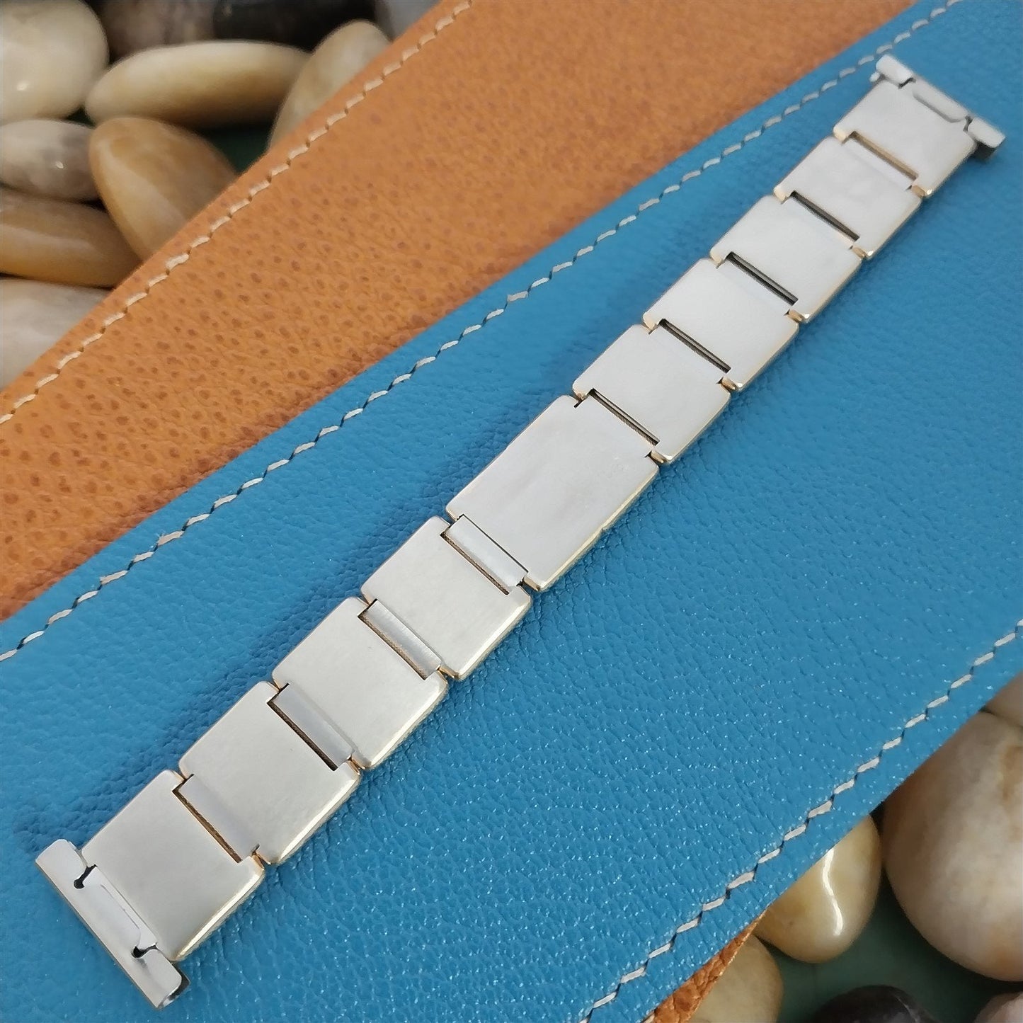 20mm 19mm 18mm 17mm 60s 14k Gold RGP Kiefer Cadman Stretch Vintage Watch Band