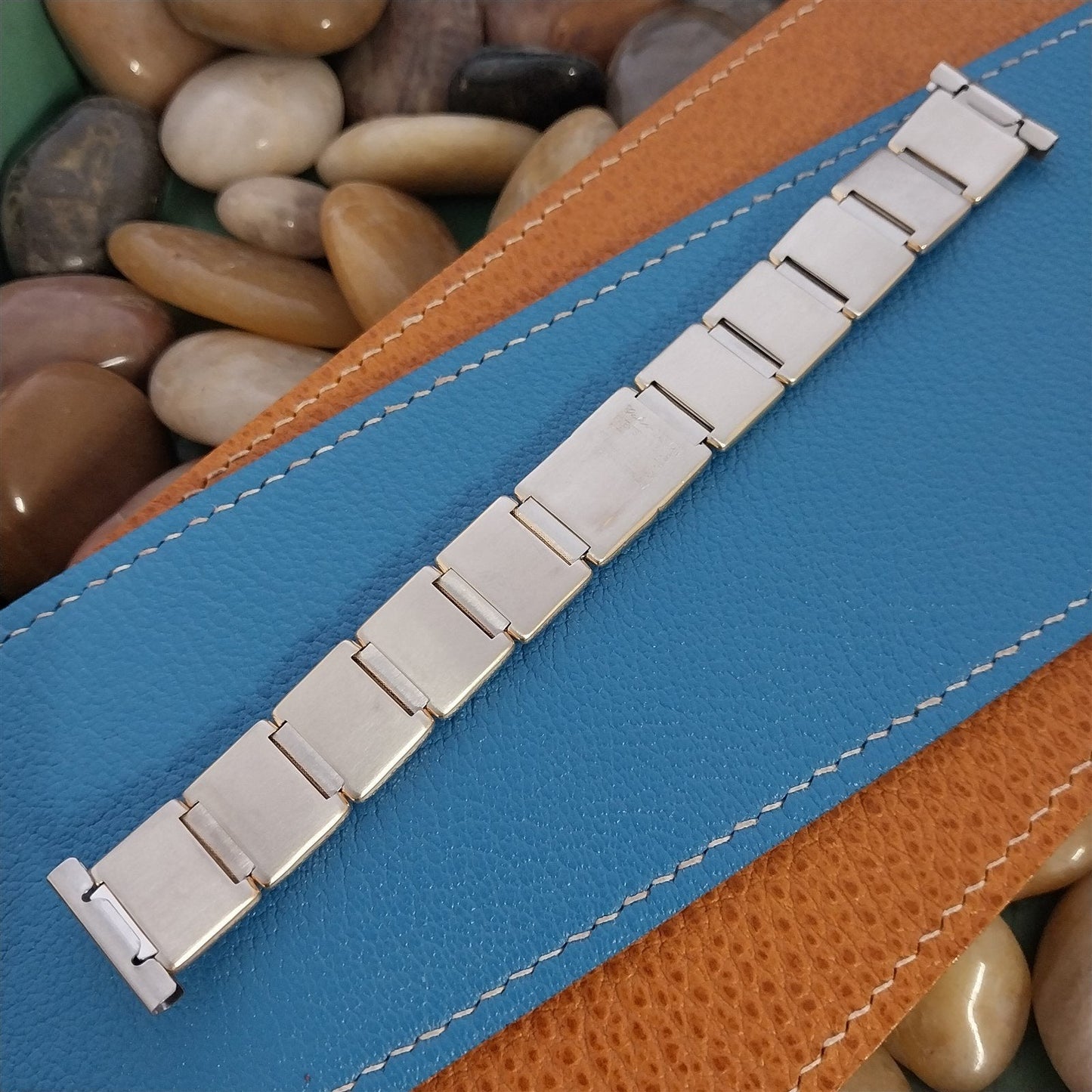 20mm 19mm 18mm 17mm 60s 14k Gold RGP Kiefer Cadman Stretch Vintage Watch Band