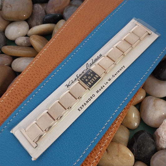 20mm 19mm 18mm 17mm 60s 14k Gold RGP Kiefer Cadman Stretch Vintage Watch Band