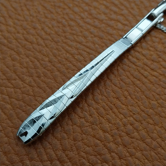Classic White Gold-Filled Ladies JB Champion Unused 1960s Vintage Watch Band