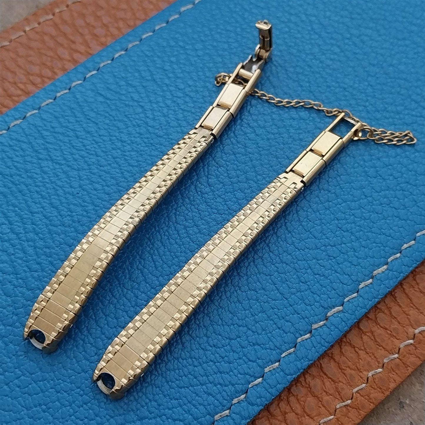 Classic Yellow Gold-Filled Ladies JB Champion Unused 1960s Vintage Watch Band
