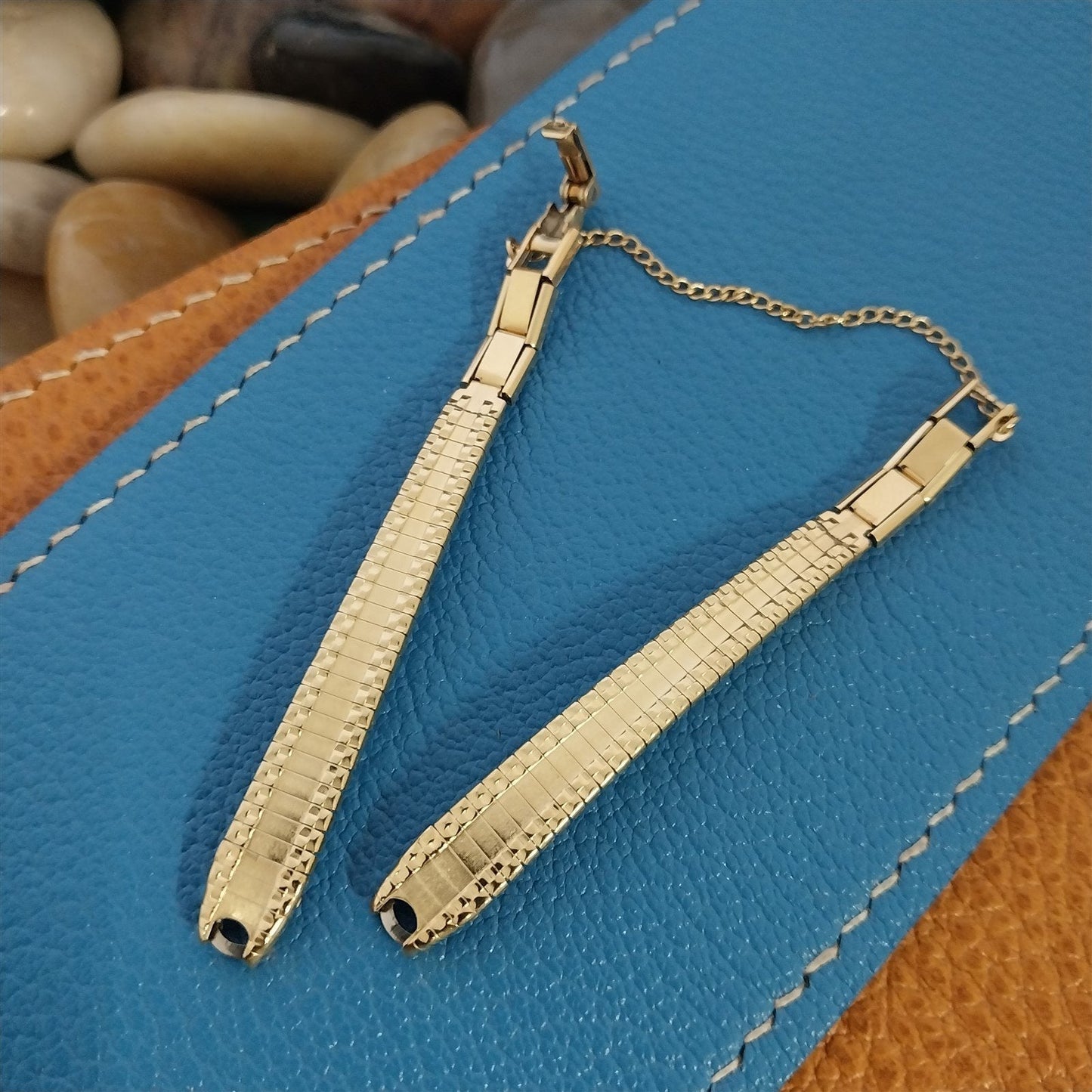 Classic Yellow Gold-Filled Ladies JB Champion Unused 1960s Vintage Watch Band