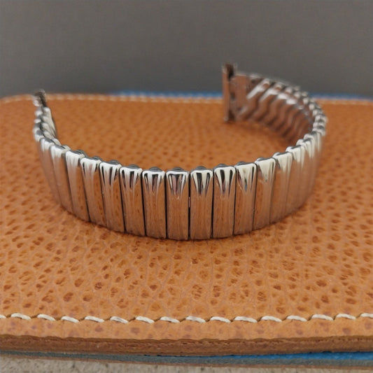 Vintage 19mm 18mm 16mm Kreisler Stainless Steel Stretch Unused 1950s Watch Band