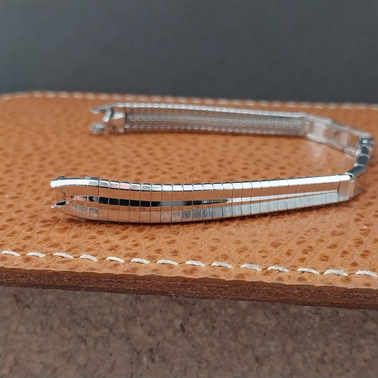 Vintage White Gold-Fill Ladies JB Champion Unused 1960s Cocktail Watch Band