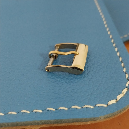 Vintage 1950s-1960s Yellow Gold-Tone 16mm 5/8" Unused Watch Band Buckle