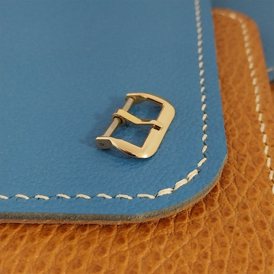 Vintage 1940s-1950s Classic 5/8" Yellow Gold-Tone NOS Classic Watch Band Buckle