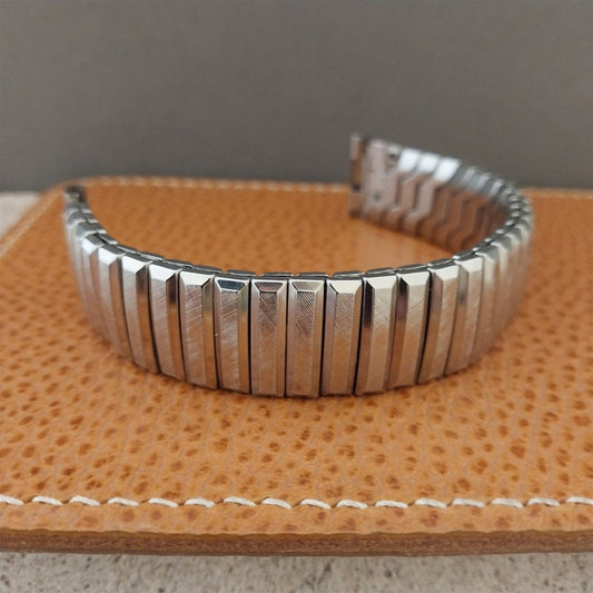 Vintage 17.2mm Stainless Steel Stretch Finesse Classic 1950s Unused Watch Band