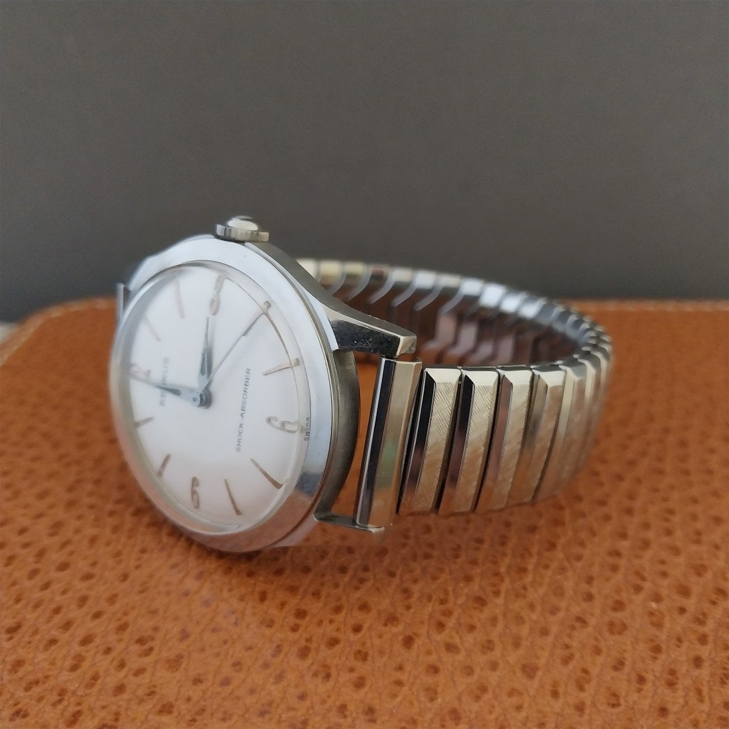 Vintage 17.2mm Stainless Steel Stretch Finesse Classic 1950s Unused Watch Band