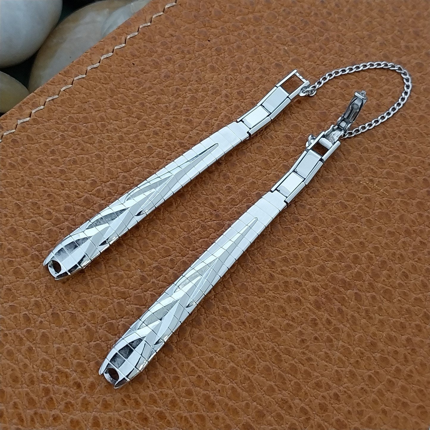 White Gold-Filled Ladies Sears Tradition JB Champion 1960s Vintage Watch Band