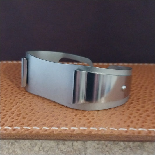 16mm 15mm Don Juan Service Model Stainless Steel Cuff Small Field Watch Band