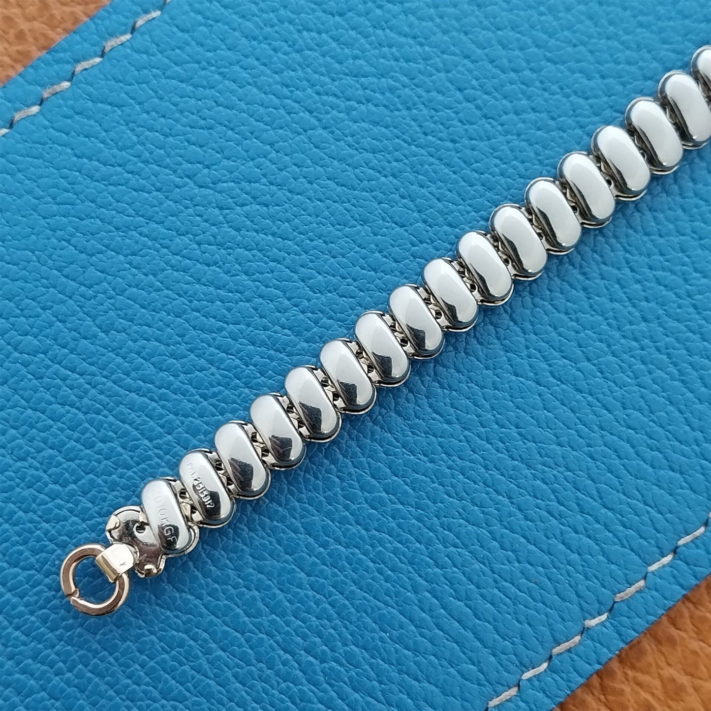 Vintage 1950s Bellavance Priscilla Yellow Gold Filled Unused Ladies Watch Band