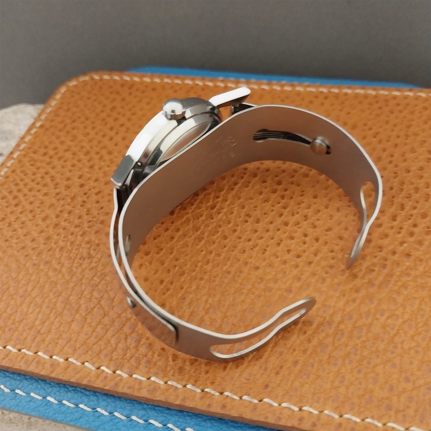 17mm 16mm Don Juan Stainless Steel Cuff Guardsman Deco Small Field Watch Band