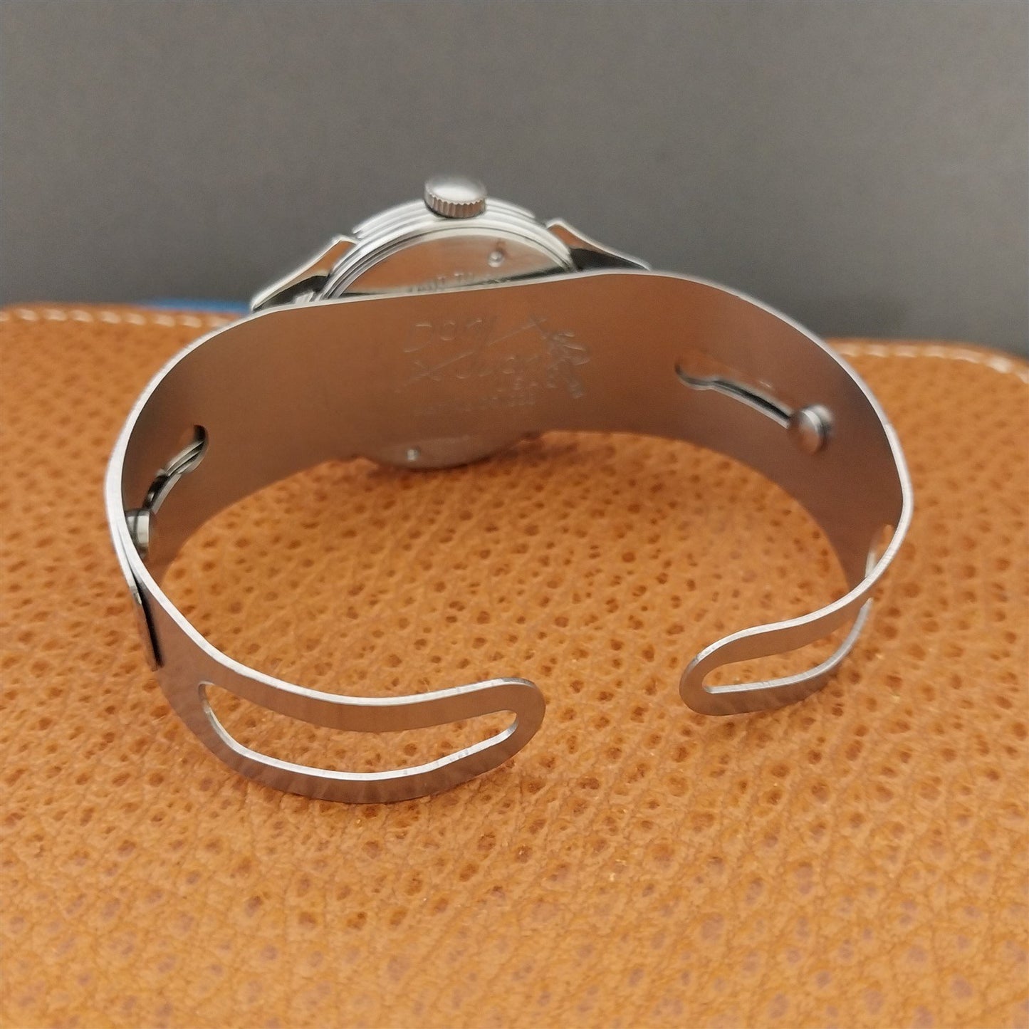 17mm 16mm Don Juan Stainless Steel Guardsman Cuff Medium Watch Band