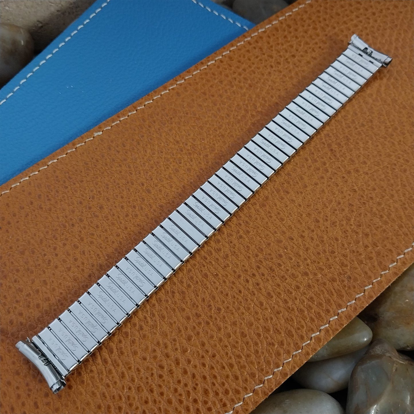 1970s Vintage 19mm 18mm 16mm Speidel Slalom Stainless Unused Classic Watch Band