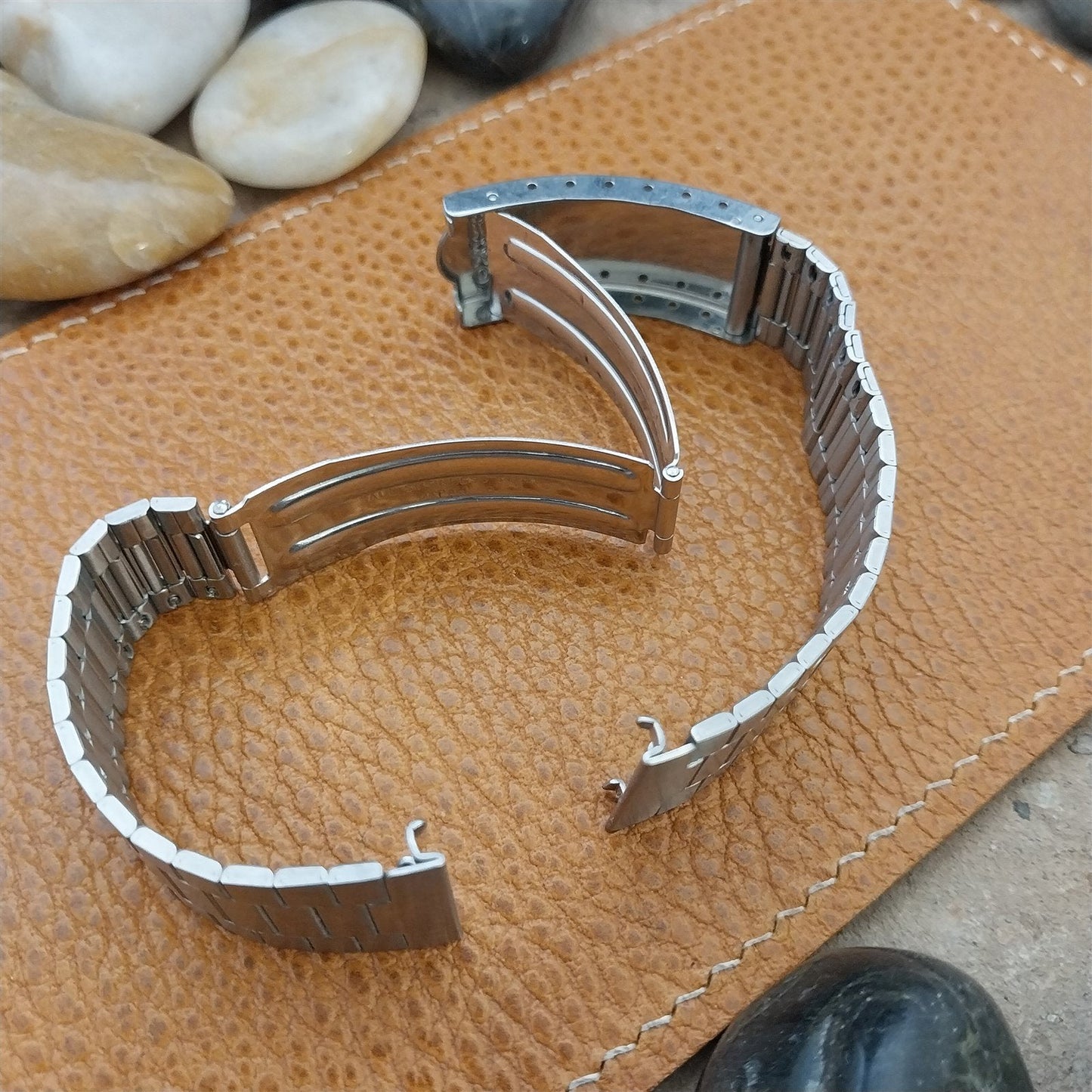 19mm Seiko Quartz SQ Japan Stainless Steel Unused Vintage Watch Band