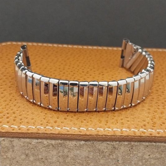 Vintage 19mm 18mm 16mm Micro-Flex Stainless Steel Expansion Unused Watch Band