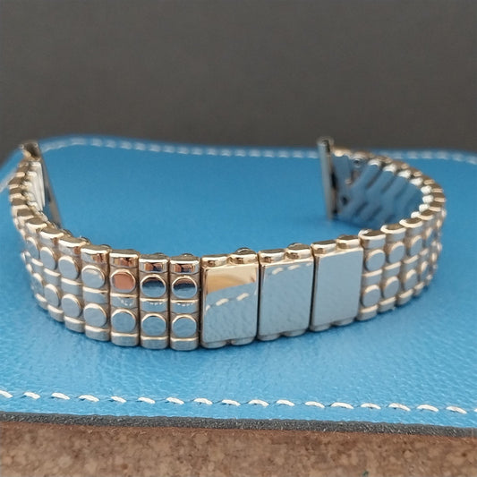 1940s Vintage 19mm 18mm 16mm Bretton Gold-Fill Engravable Classic NOS Watch Band