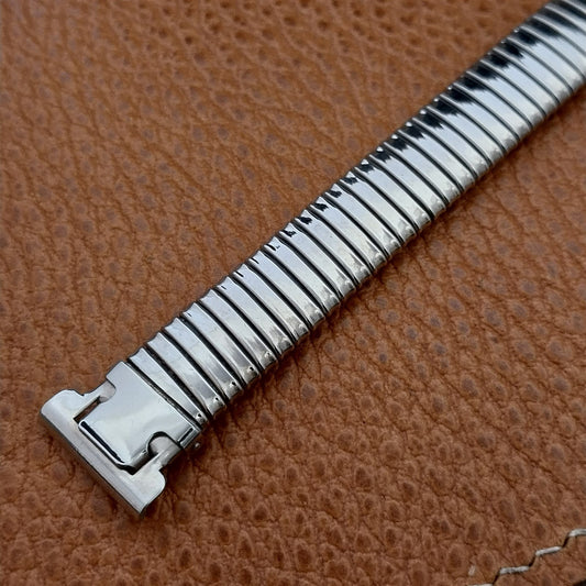 5/8" 15mm Bliss Antique White Gold-Filled Wire Lug Unused Classic Watch Band