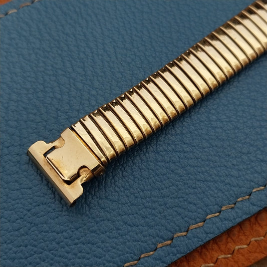 1920s 1930s 1/10 Yellow Gold-Fill Wire Lug Bliss Unused Vintage Watch Band