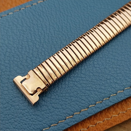 5/8" 15mm 1930s 1/10 10k Rose Gold-Fill Wire Lug Bliss Unused Vintage Watch Band