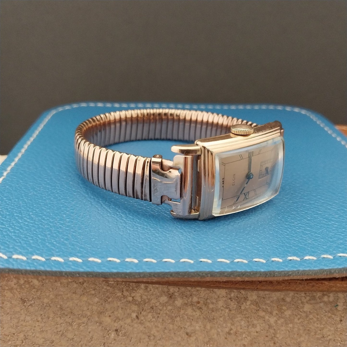 5/8" 15mm 1930s 1/10 10k Rose Gold-Fill Wire Lug Bliss Unused Vintage Watch Band