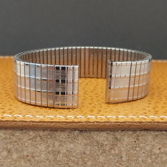 Vintage 1970s 17.2mm 11/16" Speidel Stainless Steel nos Unused Watch Band