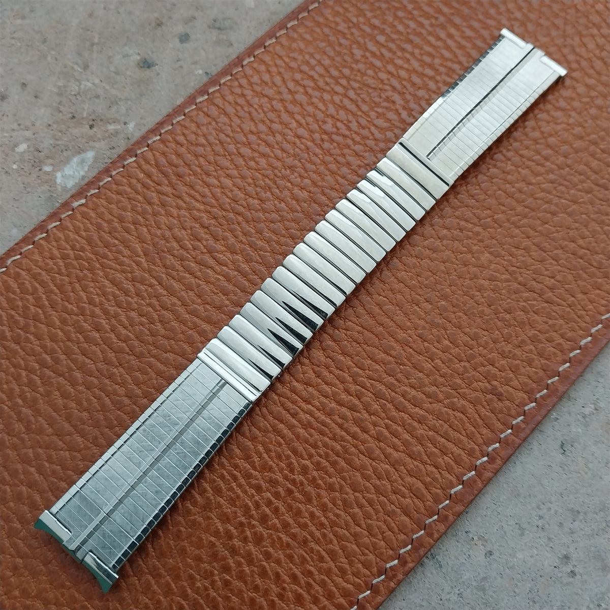 Stainless Steel JB Champion 19mm 18mm 17mm 1960s Vintage Watch Band